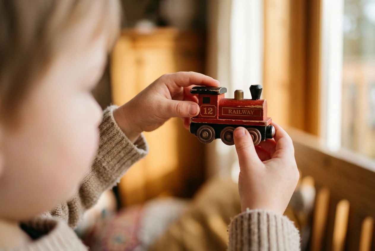 Kind baut eine eigene Spielwelt – intensive Interessen bei Kindern